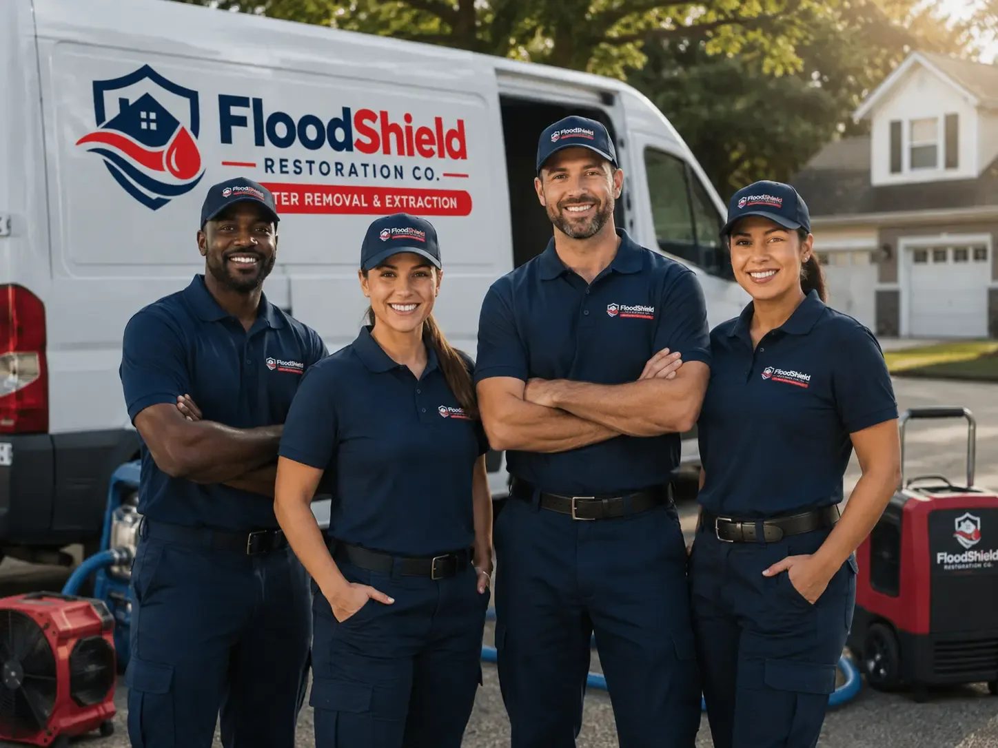 Flood Damage Restoration company in Woodbine, NJ